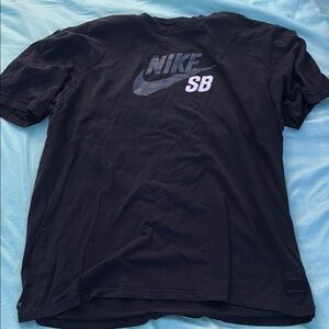 Nike SB Black T-Shirt for Men